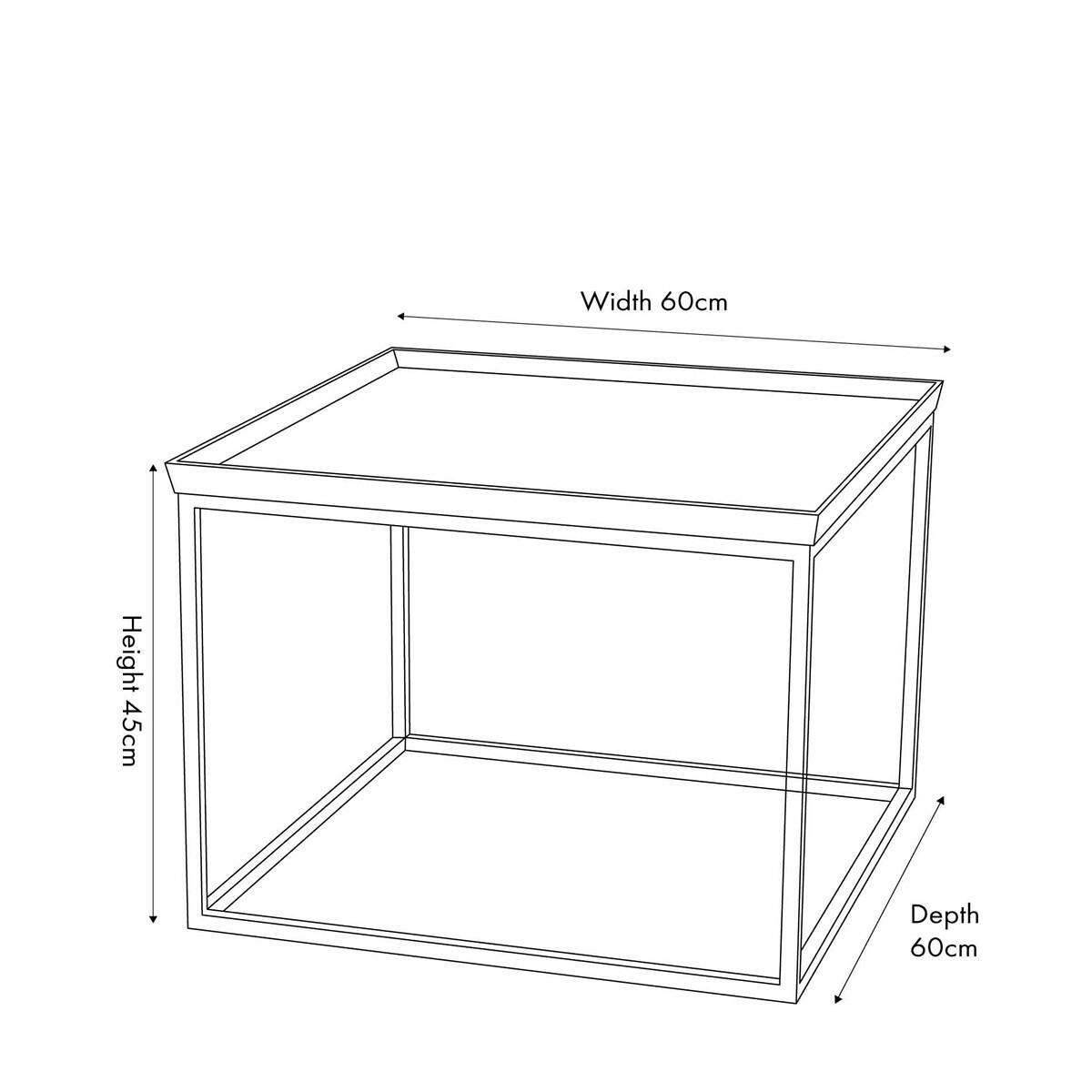 Florin Luxe Metal Coffee Table – image 11