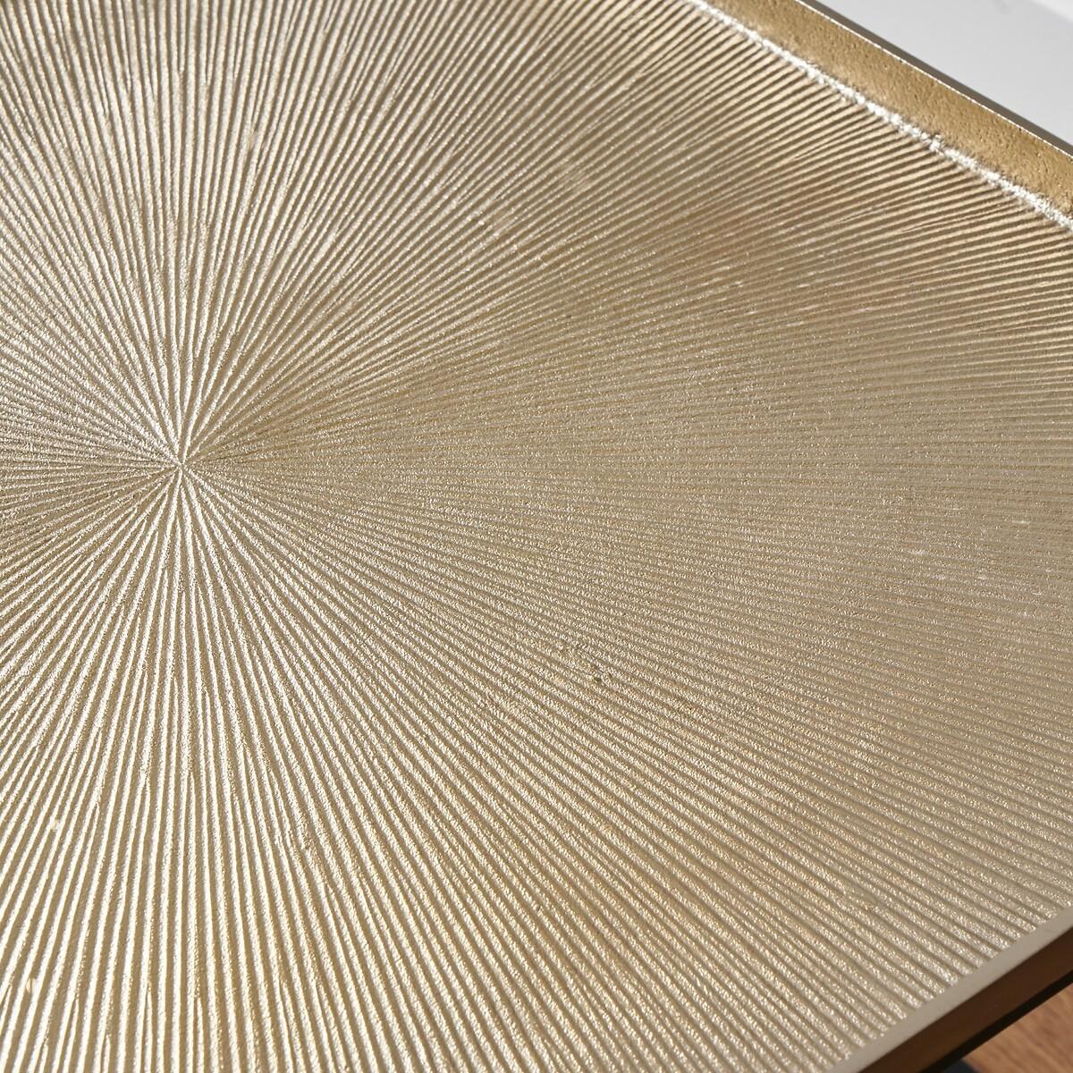 Florin Luxe Metal Coffee Table – image 3