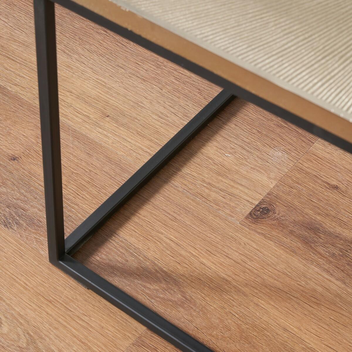 Florin Luxe Metal Coffee Table – image 5
