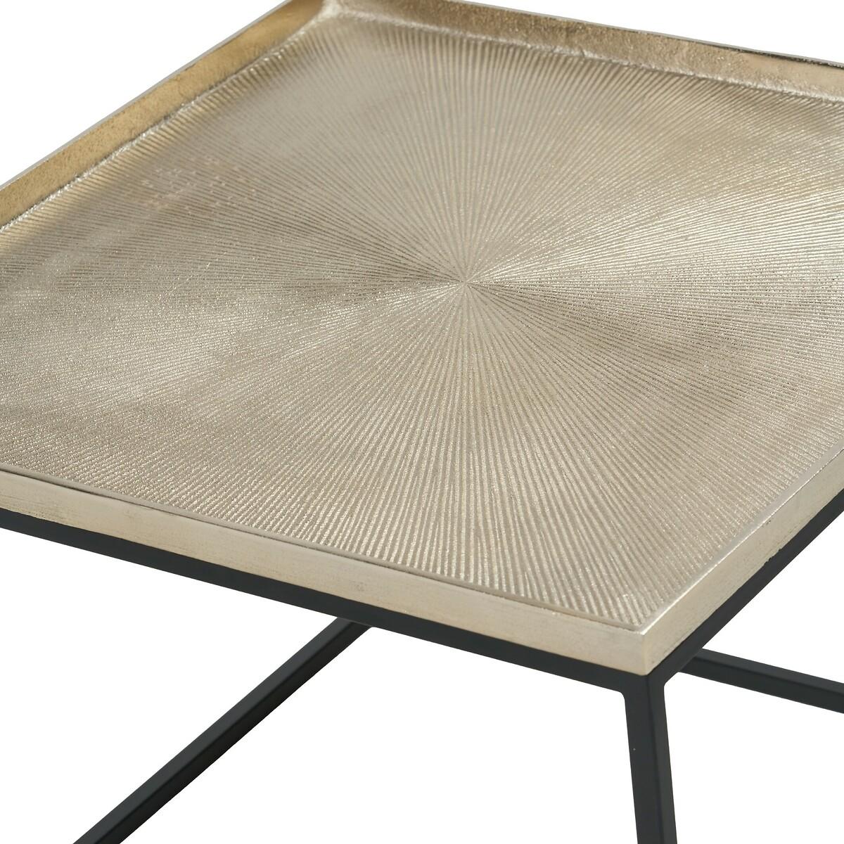 Florin Luxe Metal Coffee Table – image 8
