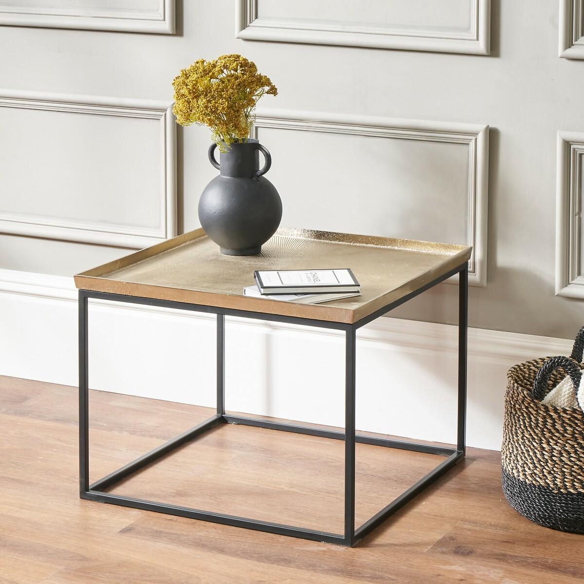 Florin Luxe Metal Coffee Table – image 1