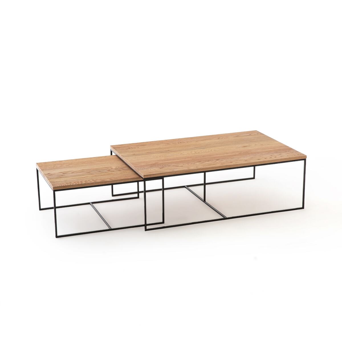 Auralda Oak Coffee Table, Large Size – image 3