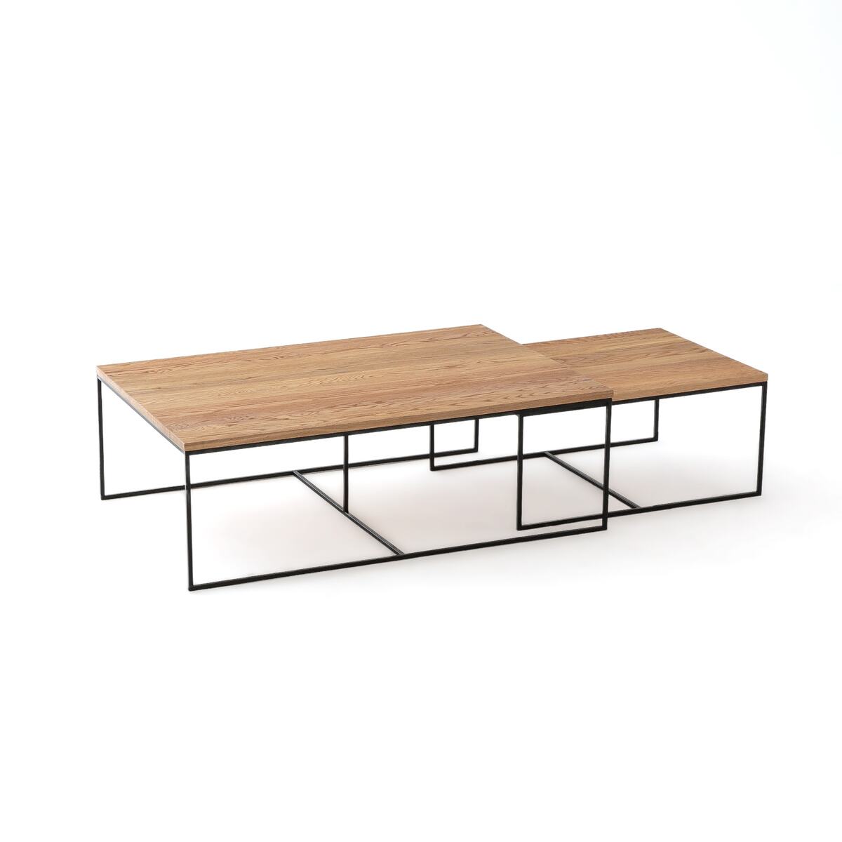 Auralda Oak Coffee Table, Large Size – image 4