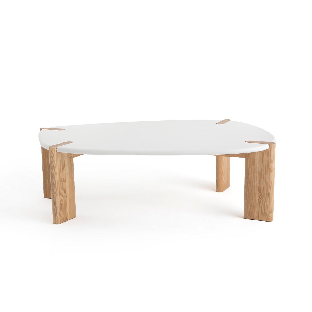 Galet Organically Shaped Beech Coffee Table – image 2