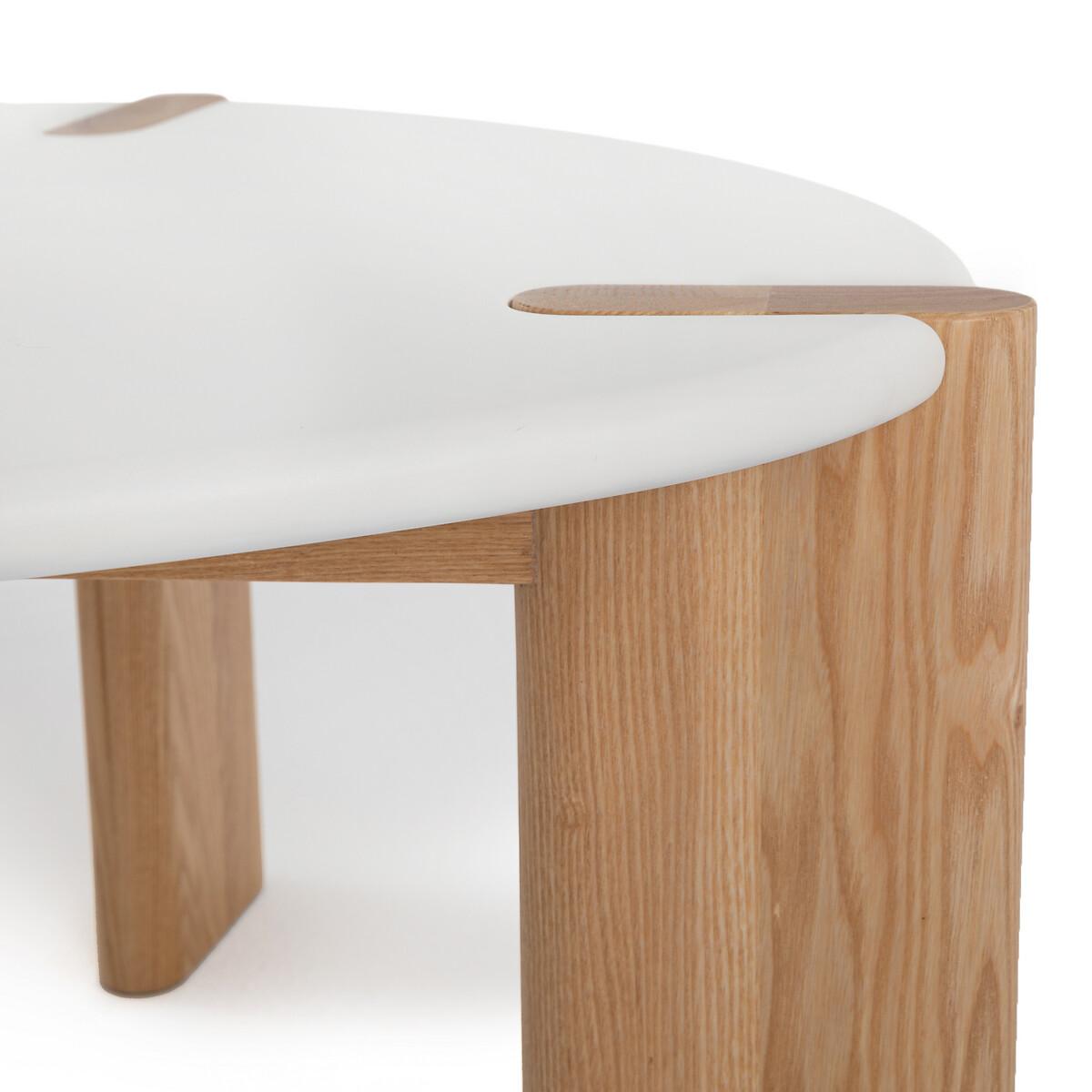 Galet Organically Shaped Beech Coffee Table – image 4