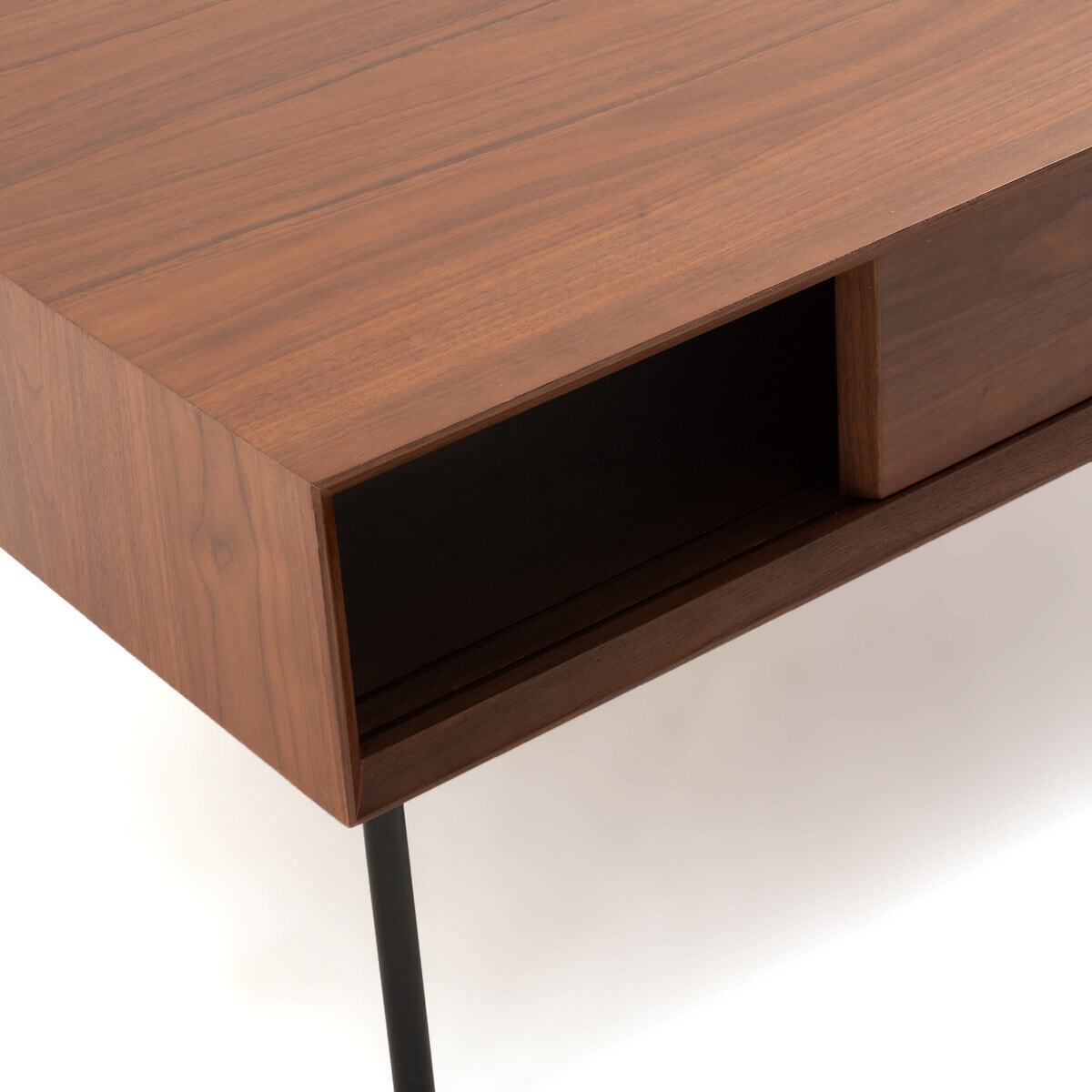 Noyeto Walnut Storage Coffee Table – image 7