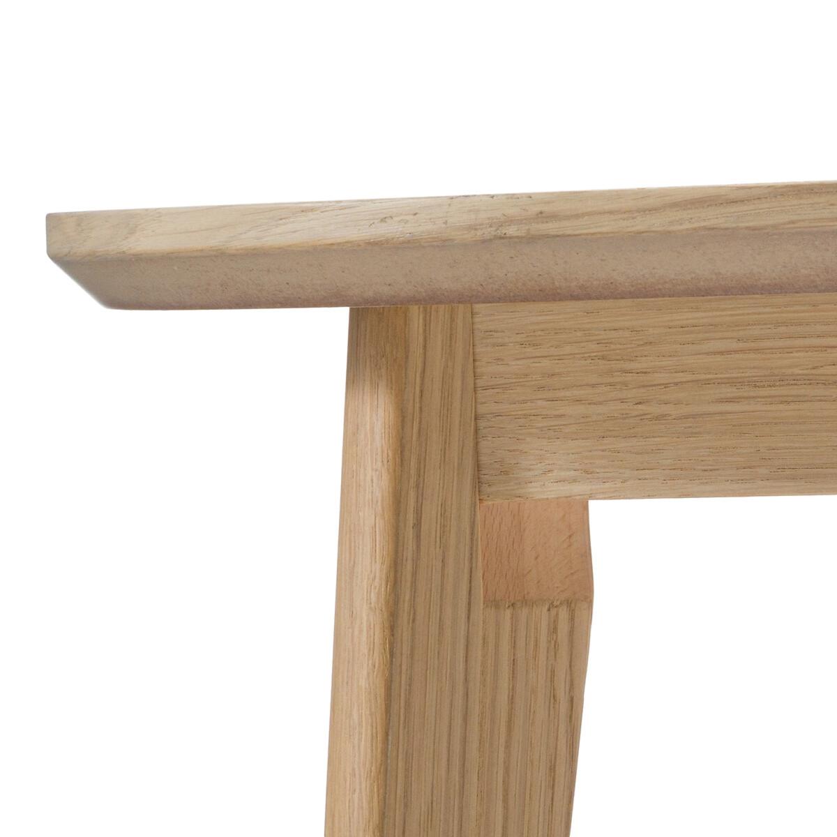 Janice Set of Oak Veneer Nesting Coffee Tables – image 5