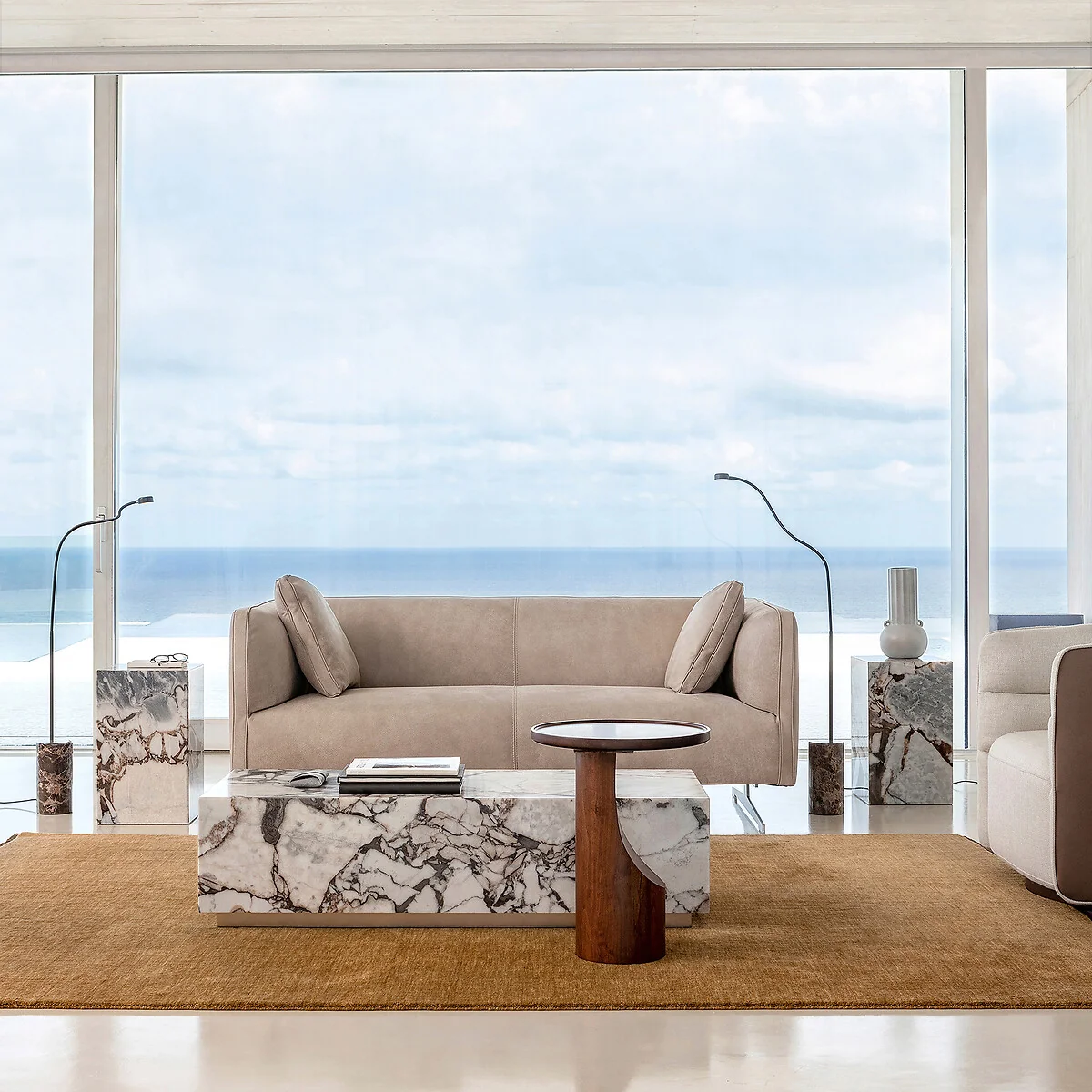 Alcana Marble Cube Coffee Table – image 2