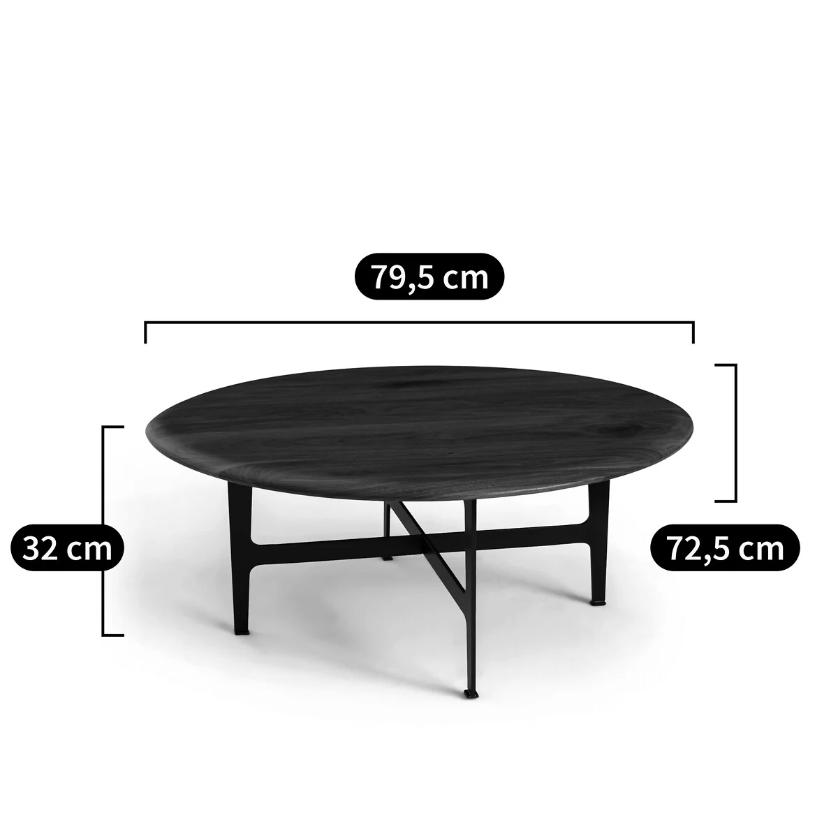 Addisson Small Oak Coffee Table – image 7
