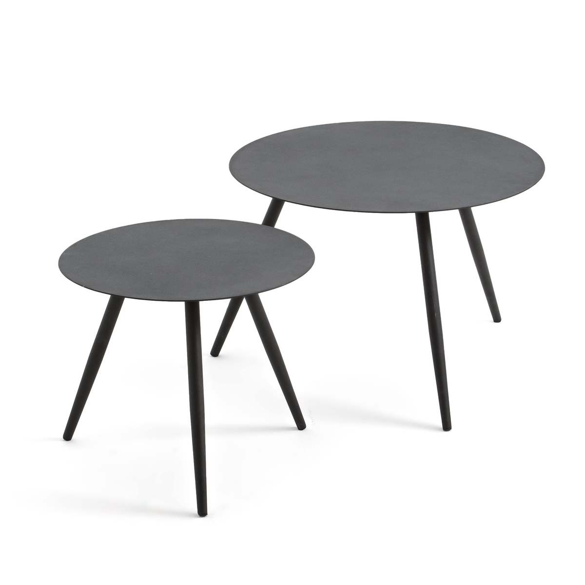 IBIZA Round Metal Coffee Tables (Set of 2) – image 2