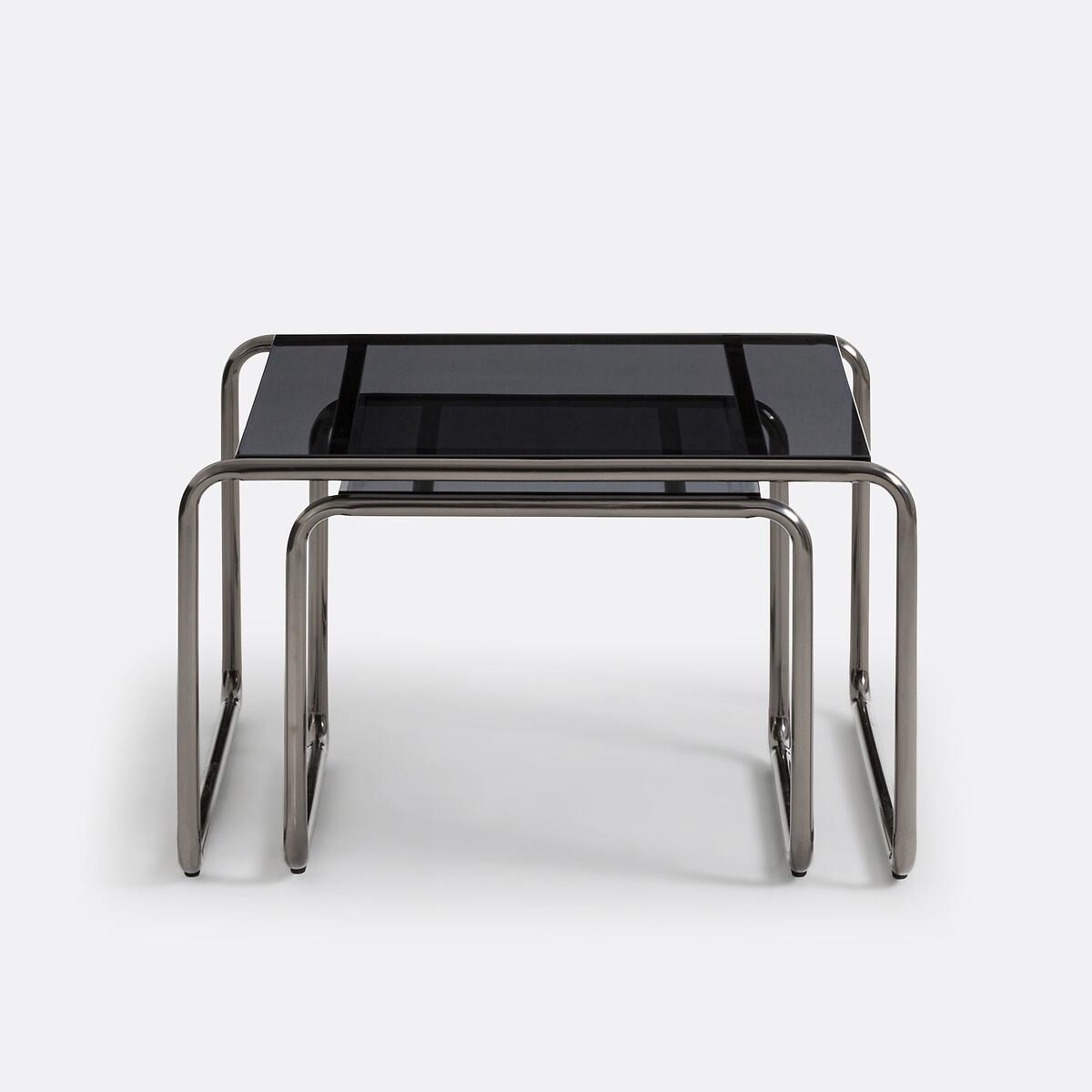 Set of 2 Neso Tempered Glass Coffee Tables – image 3