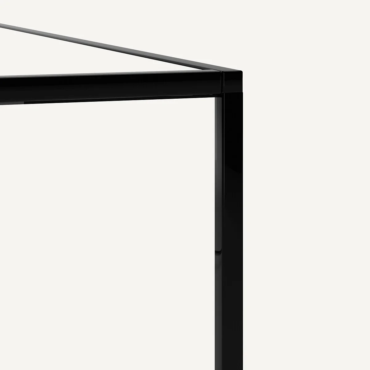 Sybil Square Tempered Glass Coffee Table – image 4