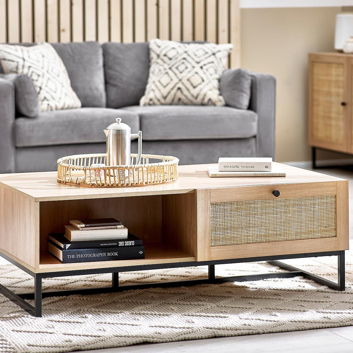 Indiya Rattan Storage Coffee Table – image 2