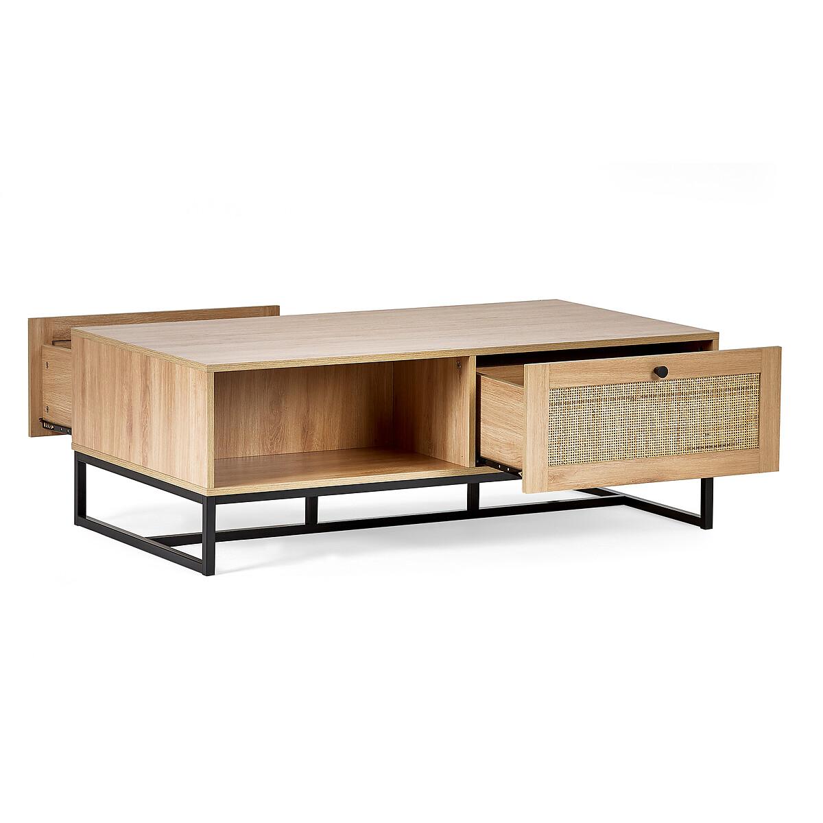 Indiya Rattan Storage Coffee Table – image 4