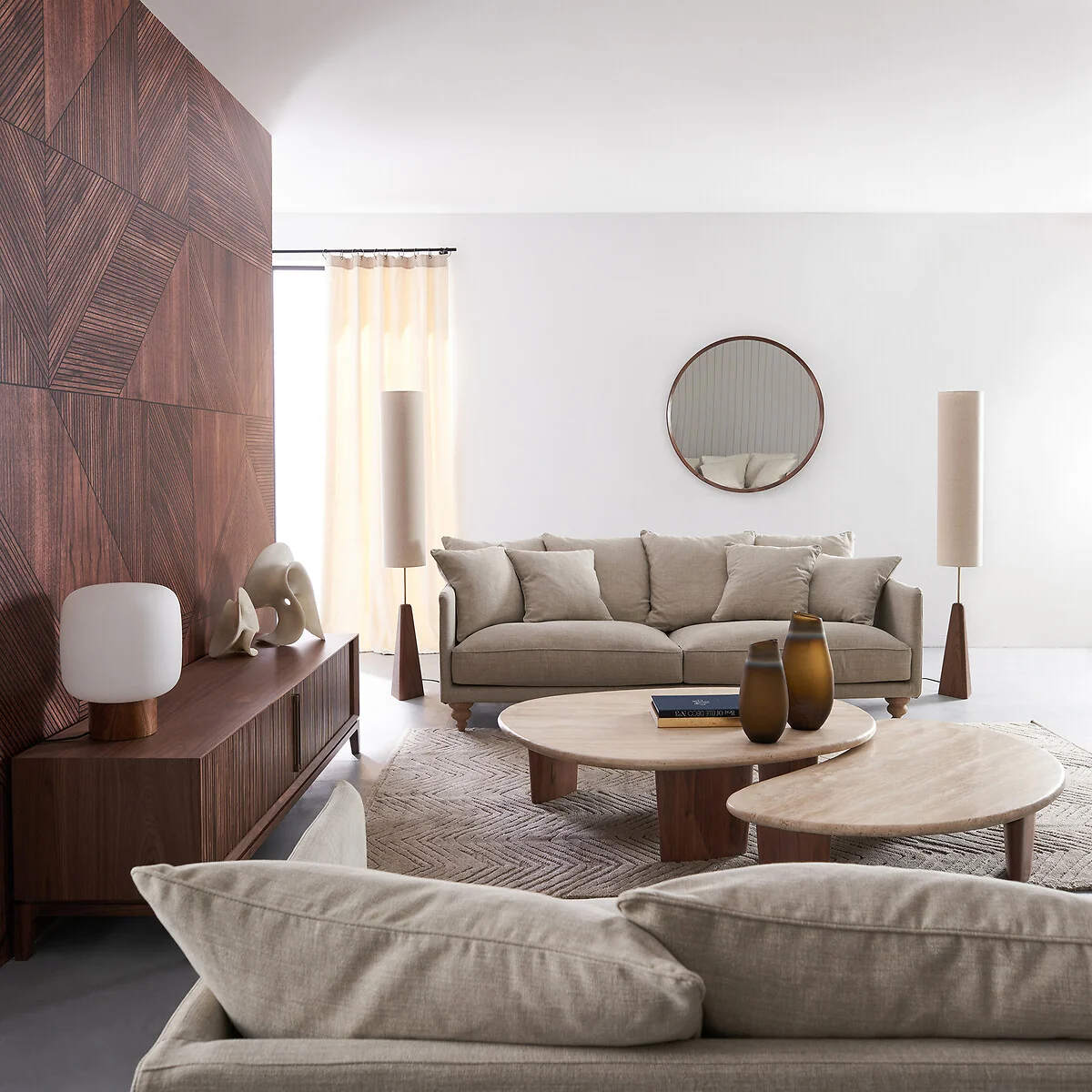 Guimel Travertine Coffee Table – image 2