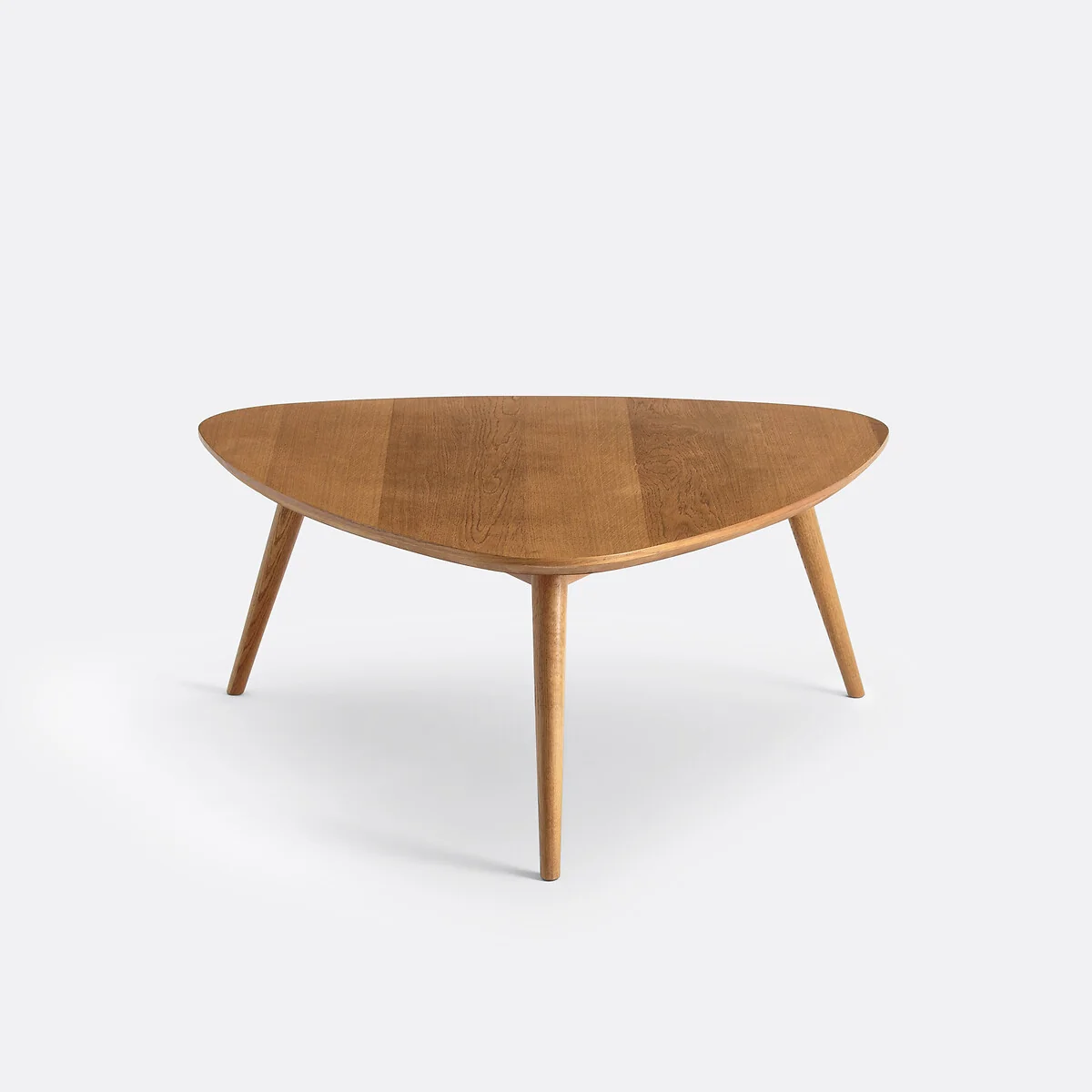 Quilda Vintage Oak and Veneer Coffee Table – image 3