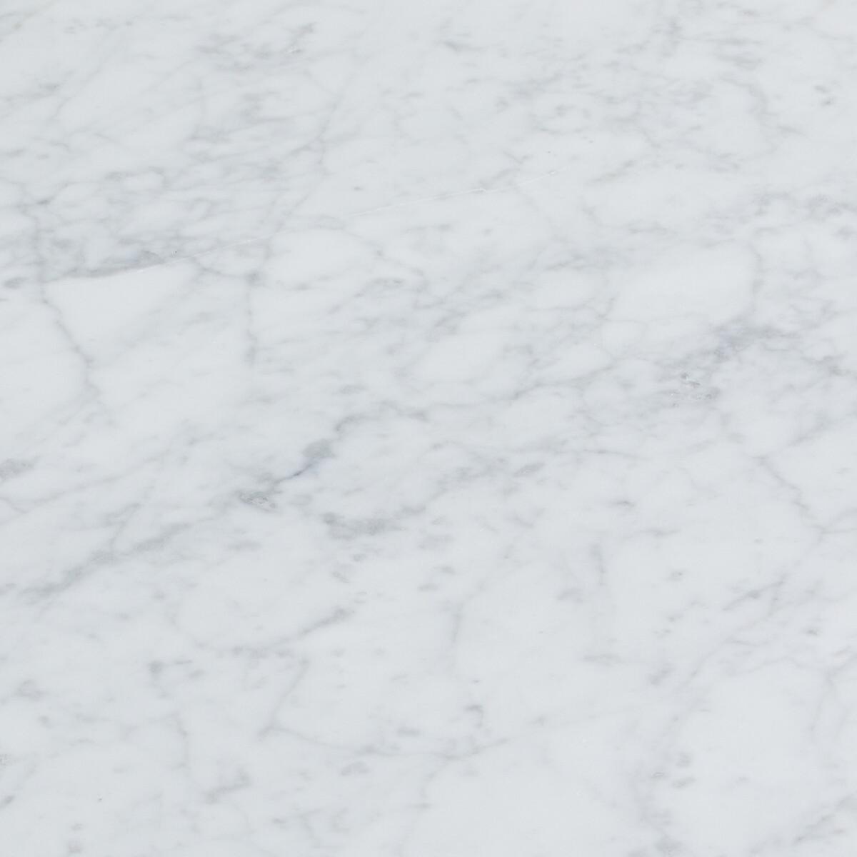 Belno Marble and Metal Rectangular Coffee Table – image 4