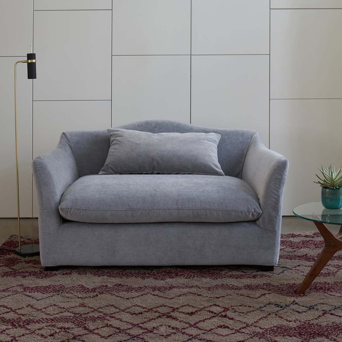 Maricielo Walnut & Glass Coffee Table – image 4