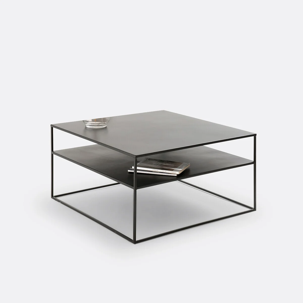 Miva Square Steel and Metal Coffee Table – image 3