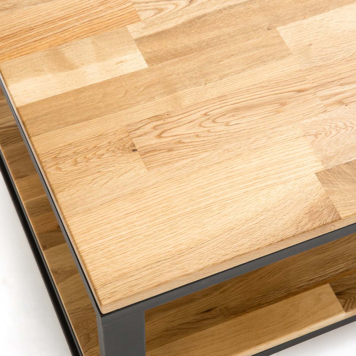 Hiba Coffee Table in Oak/Steel – image 3
