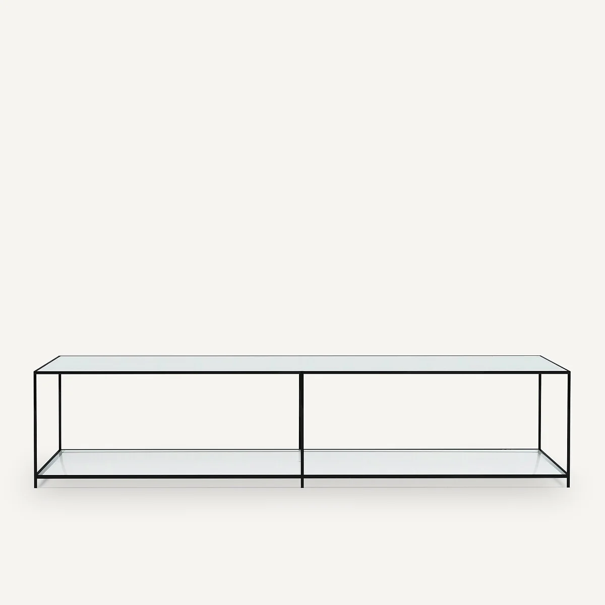 Sybil Rectangular Tempered Glass Coffee Table – image 3