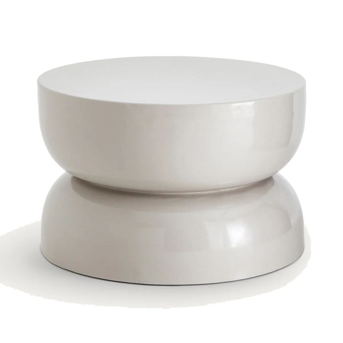 Rouva Lacquered Metal Coffee Table – image 1