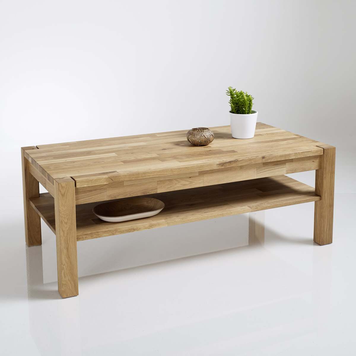 Adelita Oiled Solid Oak Coffee Table – image 1