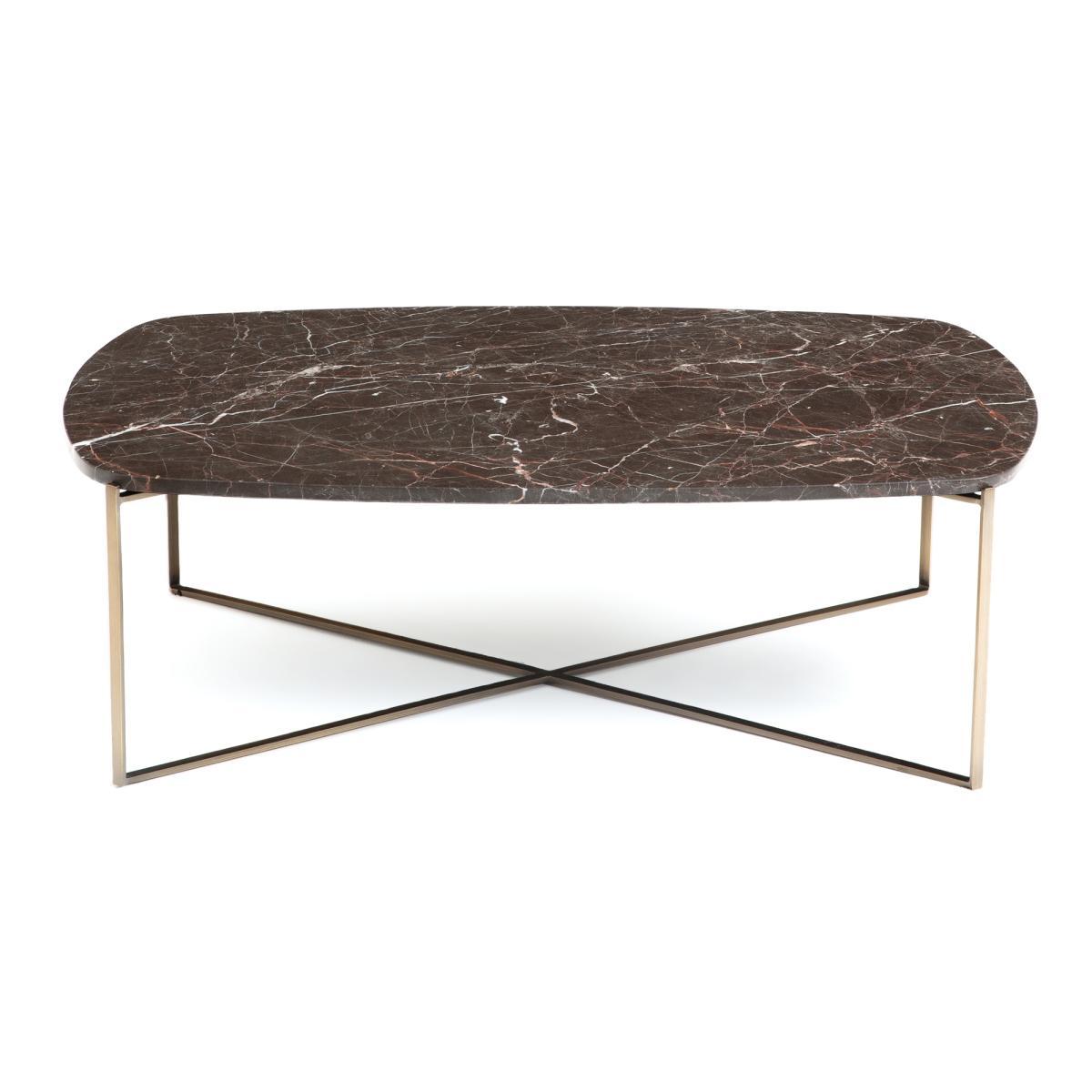 Arambol Marble Topped Coffee Table – image 2