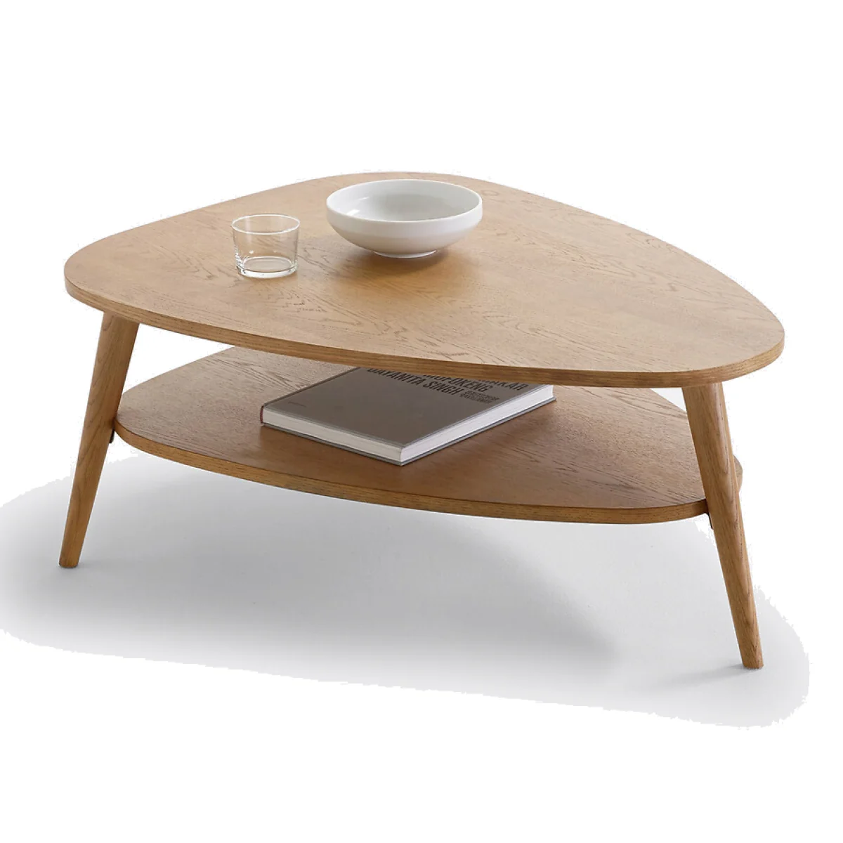 Quilda Vintage Two-Tier Coffee Table, Length 90cm – image 1