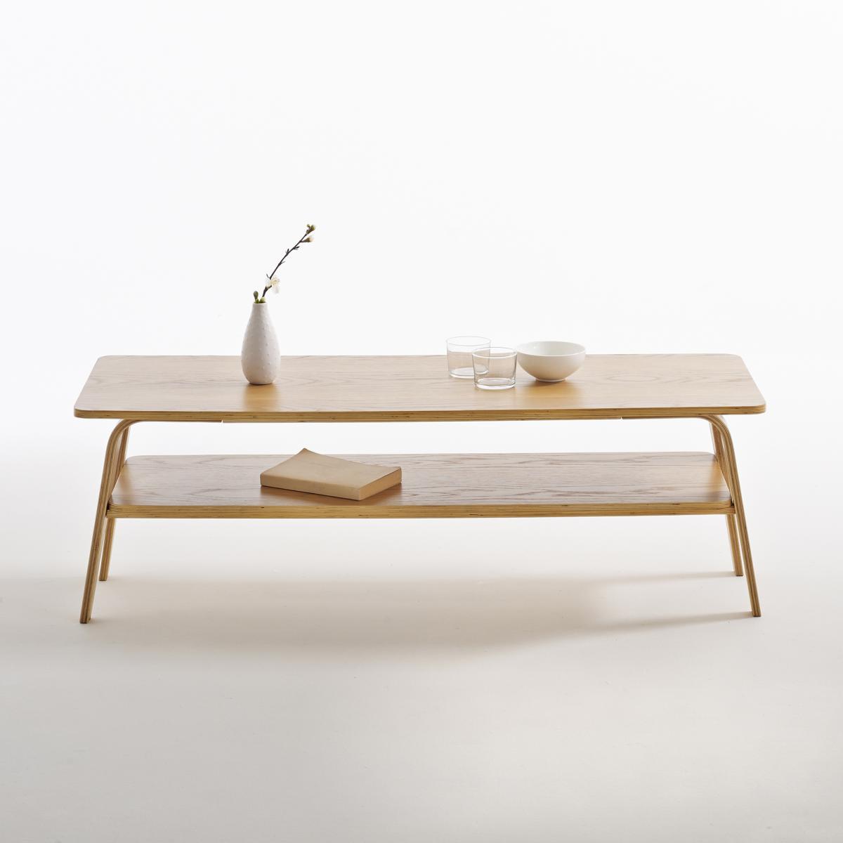 Jimi Two-Tier Oak/Birch Coffee Table – image 2