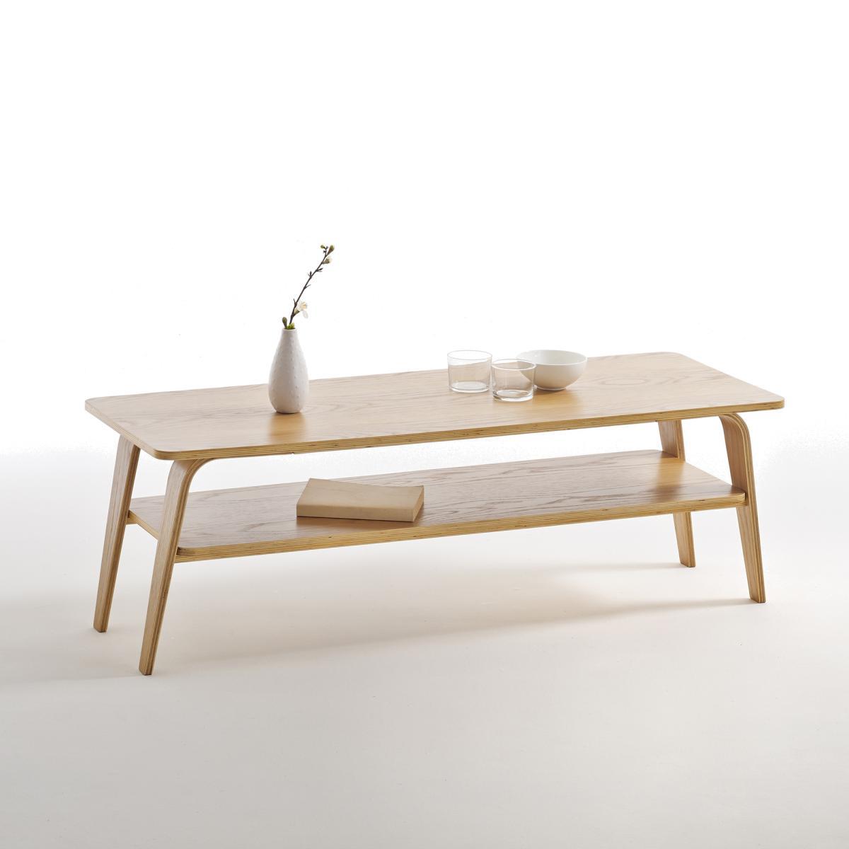 Jimi Two-Tier Oak/Birch Coffee Table – image 1