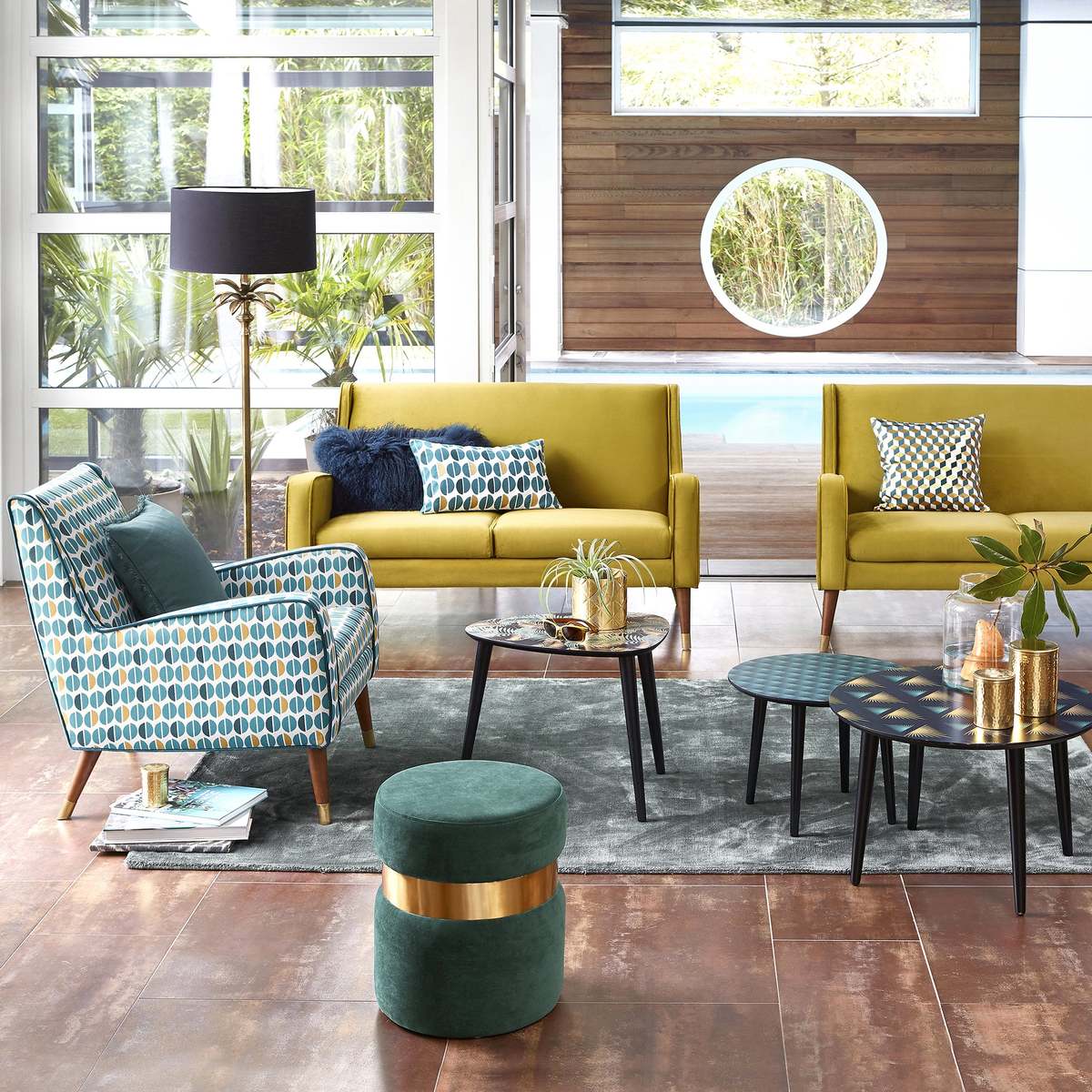 Ronda Printed Coffee Table – image 5