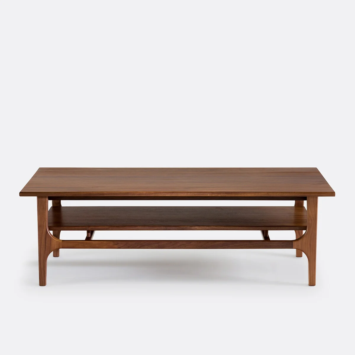 Larsen Vintage Style Walnut Coffee Table – image 4