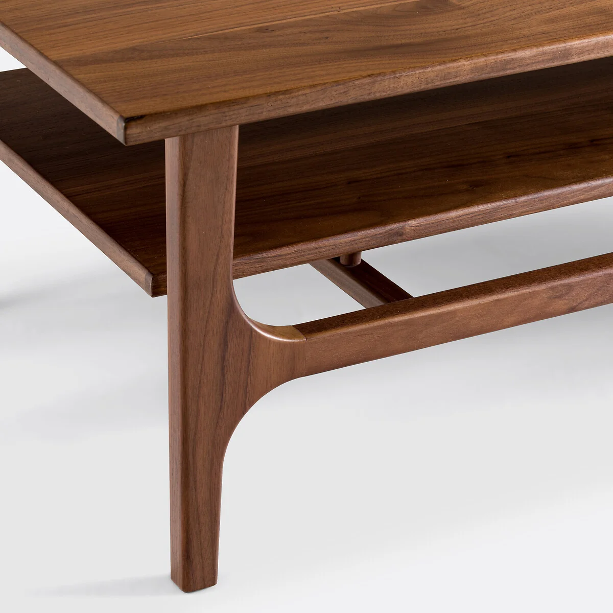 Larsen Vintage Style Walnut Coffee Table – image 6