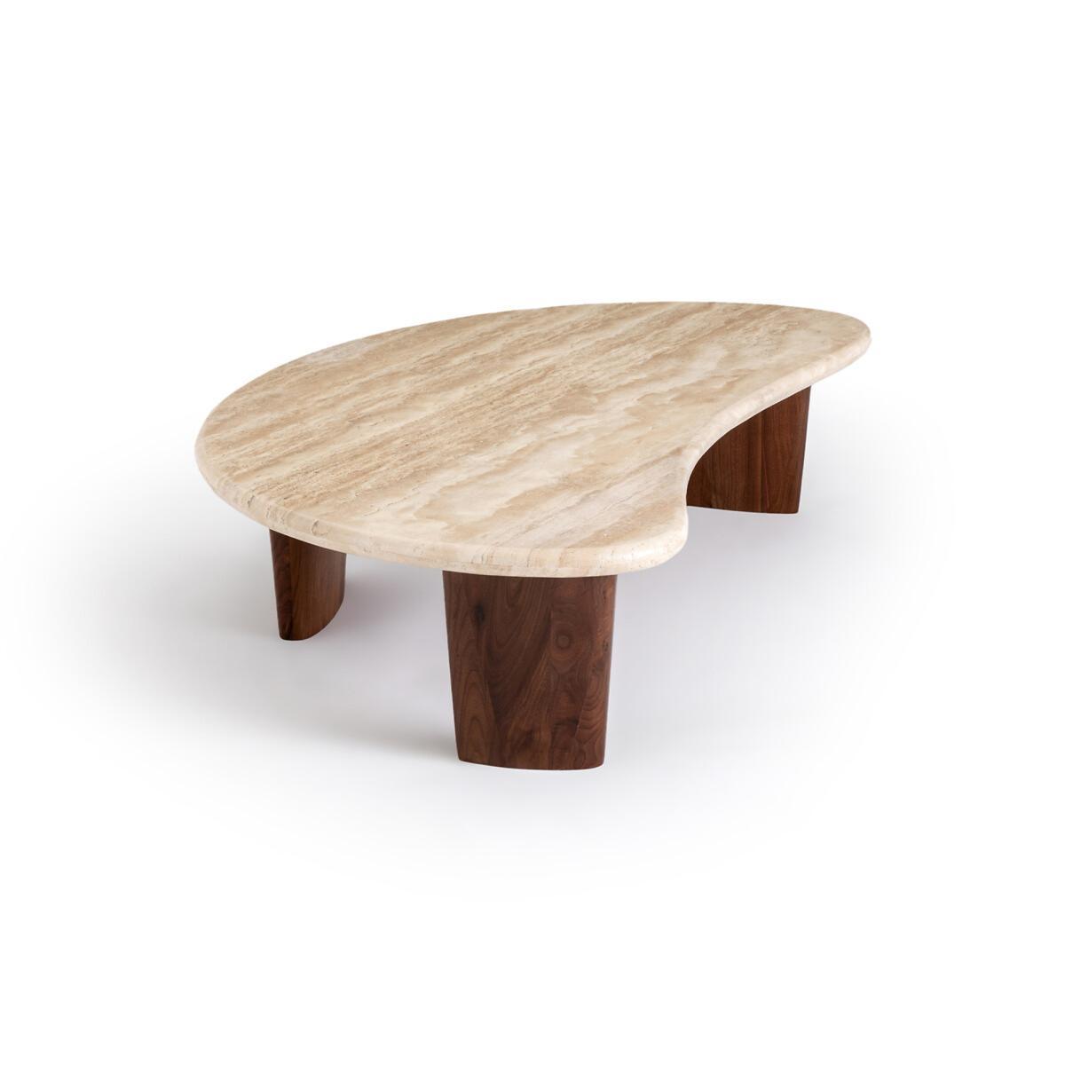 Guimel Travertine Coffee Table – image 3