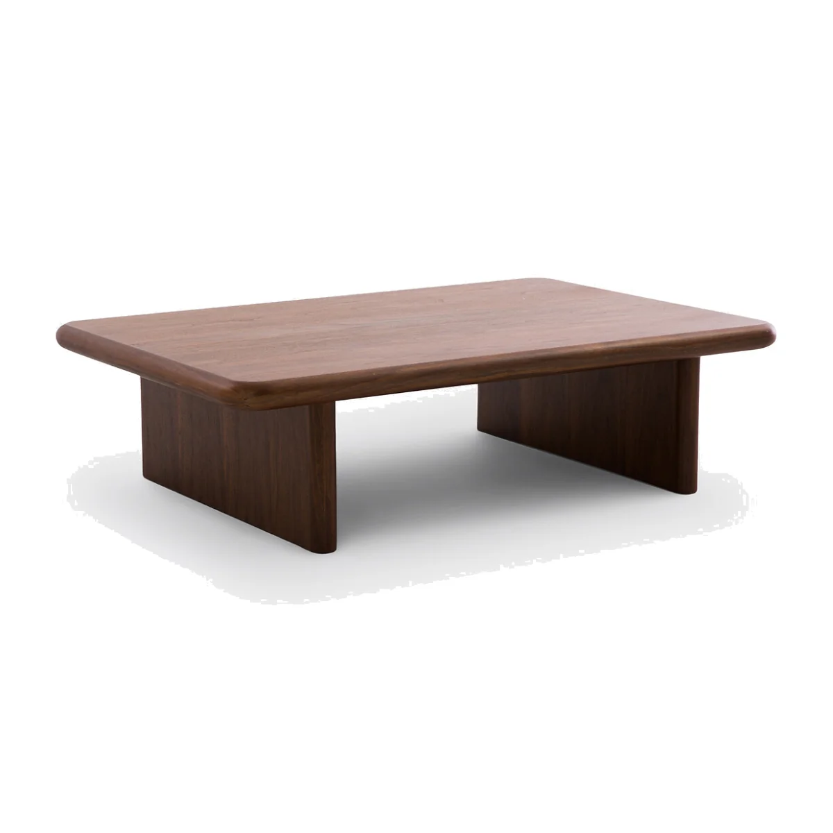 Curva Walnut Veneer Coffee Table – image 1