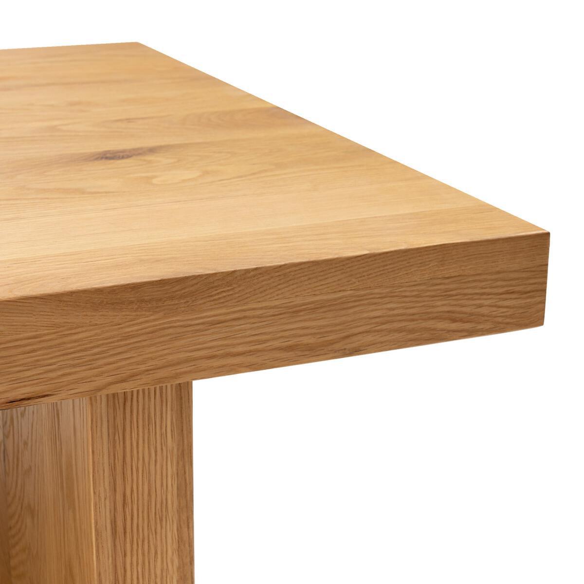 Vova Solid Oak Coffee Table – image 4