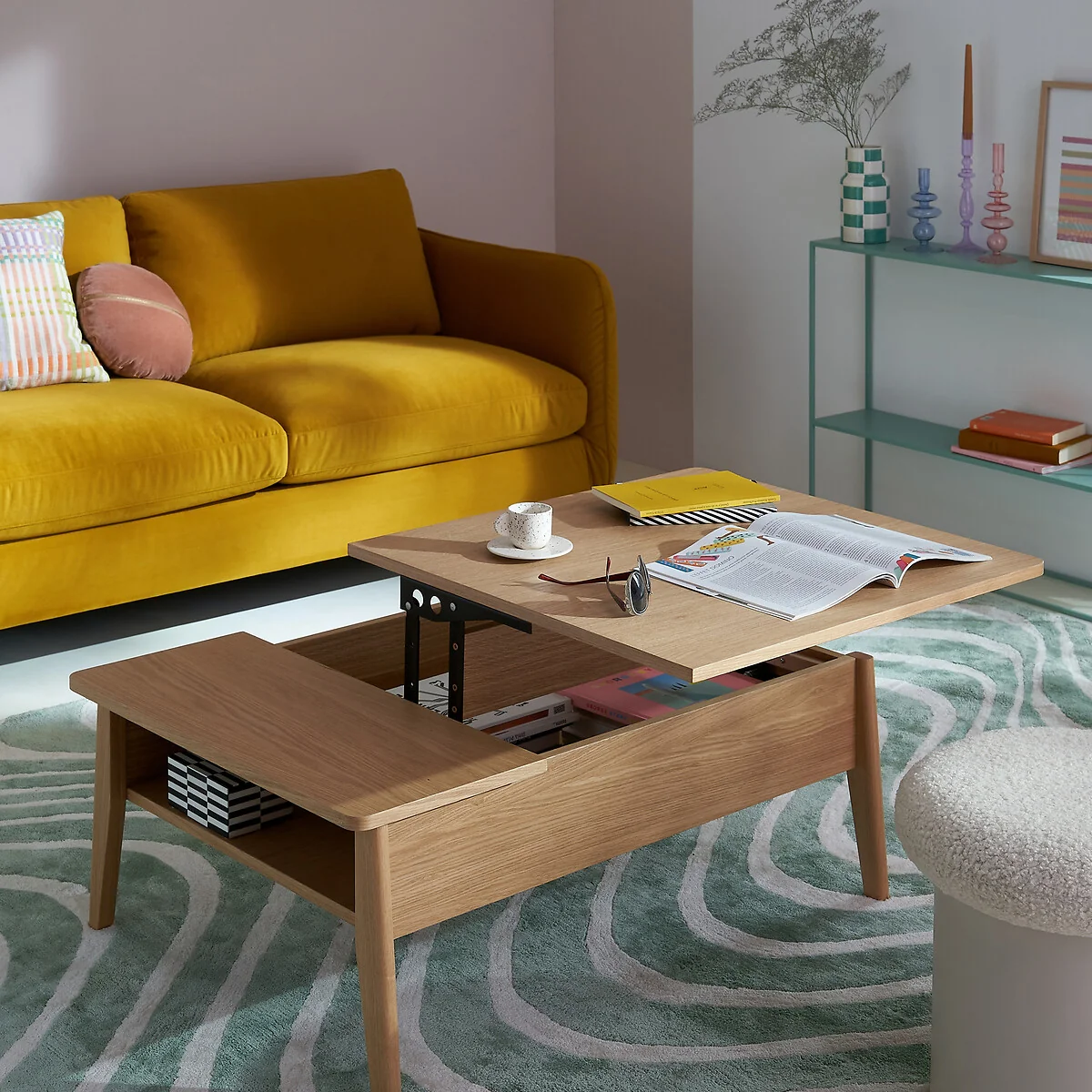 Suzon Lift-Top Coffee Table – image 2