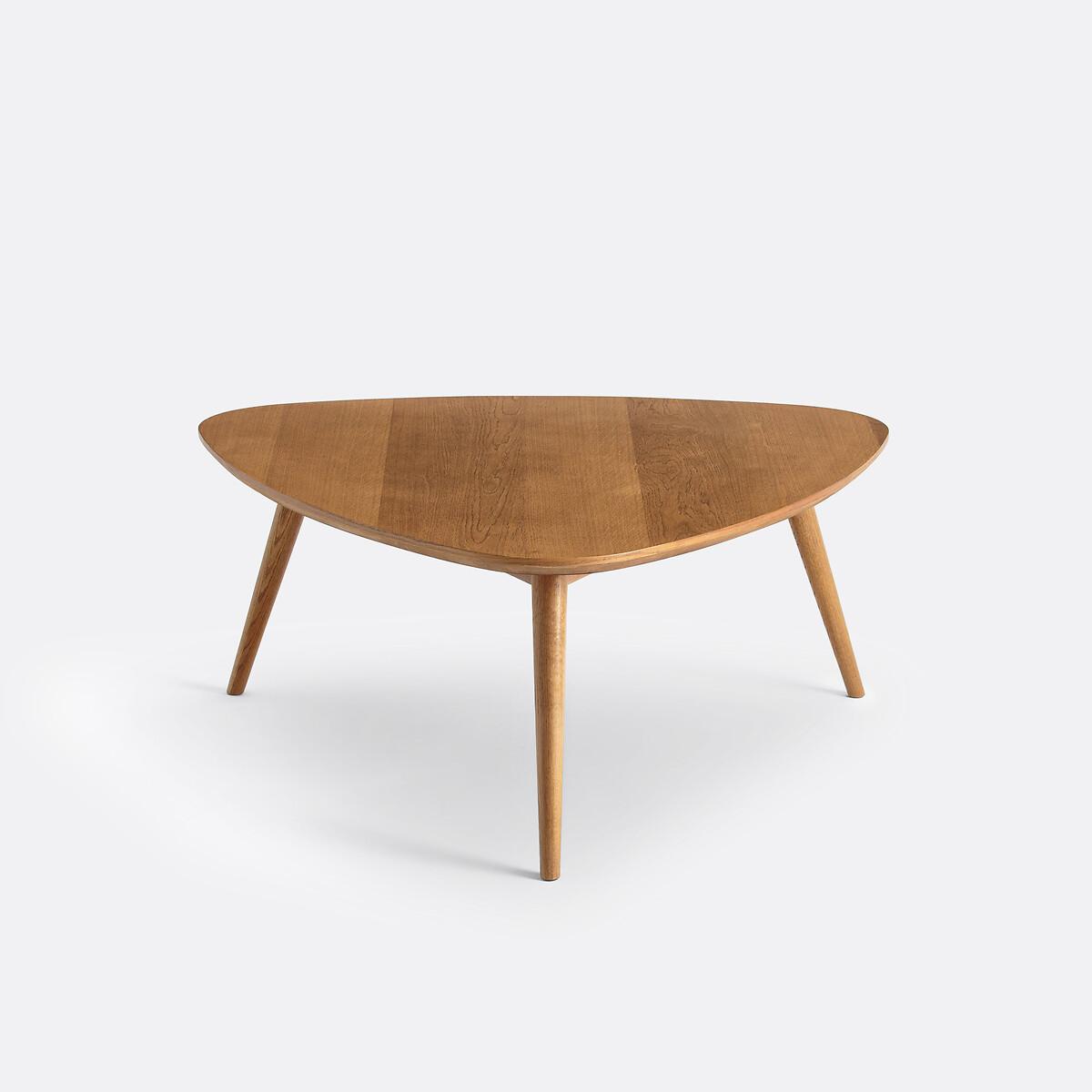 Quilda Vintage Style Oak Coffee Table – image 2