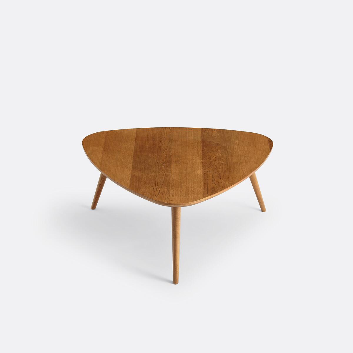 Quilda Vintage Style Oak Coffee Table – image 4