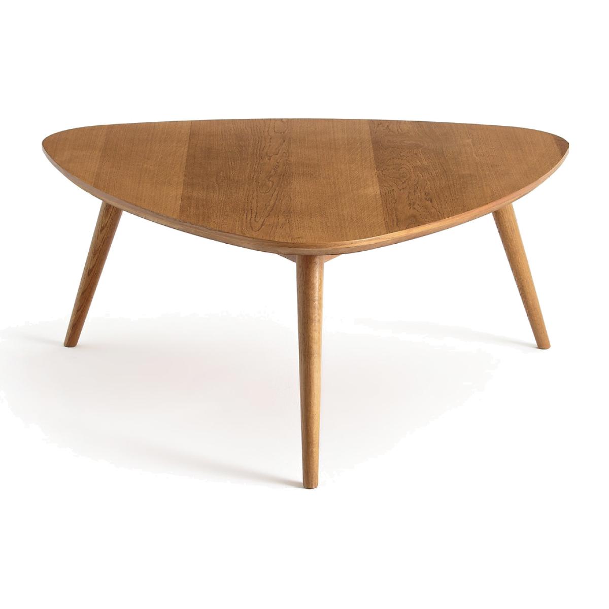 Quilda Vintage Style Oak Coffee Table – image 1