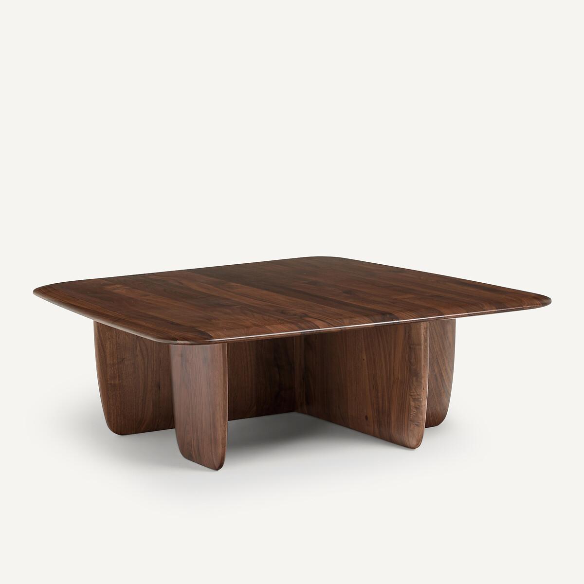 Iloss Large Solid Walnut Coffee Table – image 2
