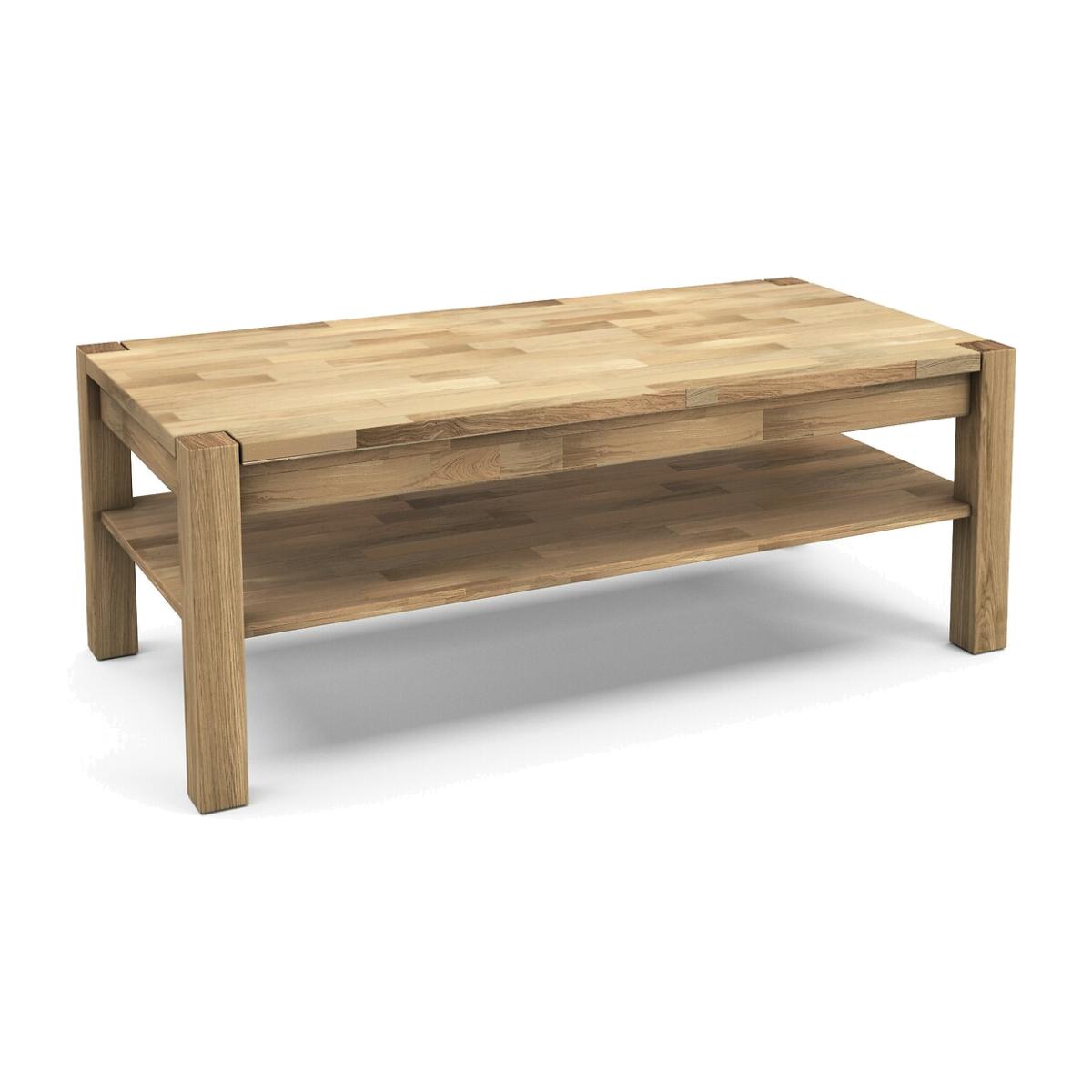 Adelita Oiled Oak Coffee Table – image 1