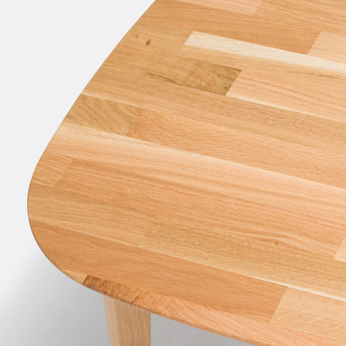 Metuza Finger Jointed Solid Oak Coffee Table – image 4