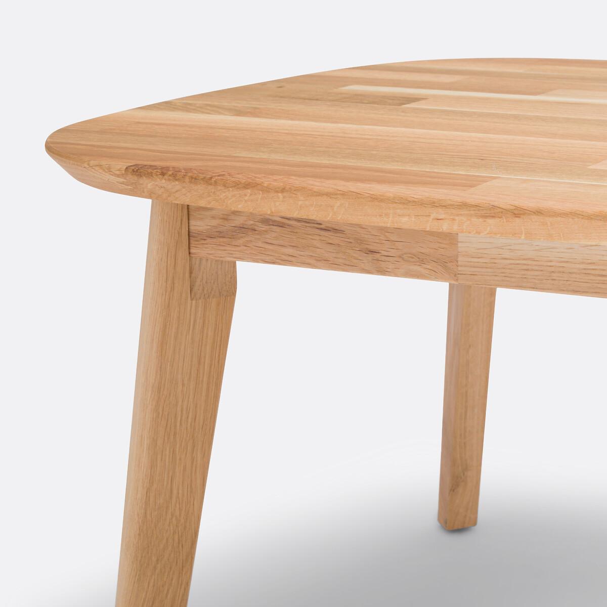 Metuza Finger Jointed Solid Oak Coffee Table – image 5