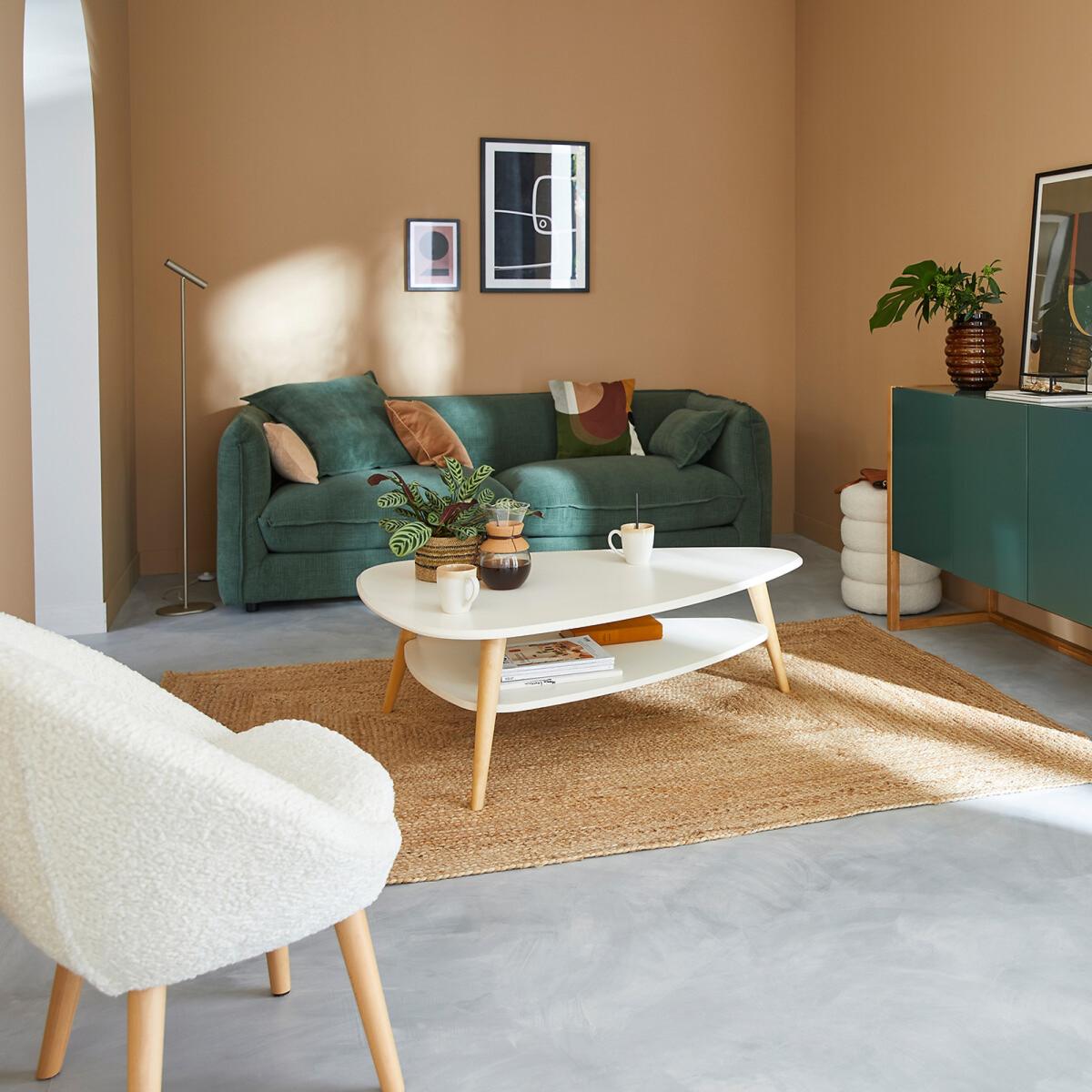 Jimi Vintage Two-Tier Large Coffee Table – image 4
