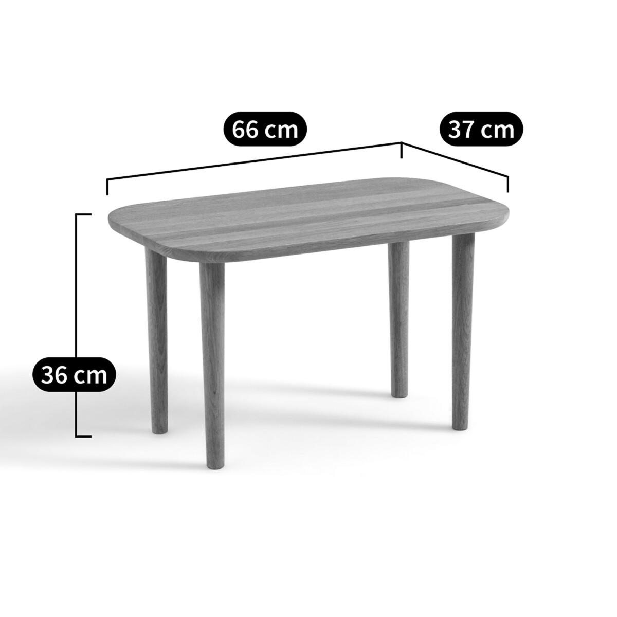 Crueso Small Oak Coffee Table – image 8