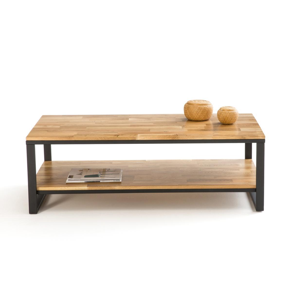 Hiba Coffee Table in Oak/Steel – image 2