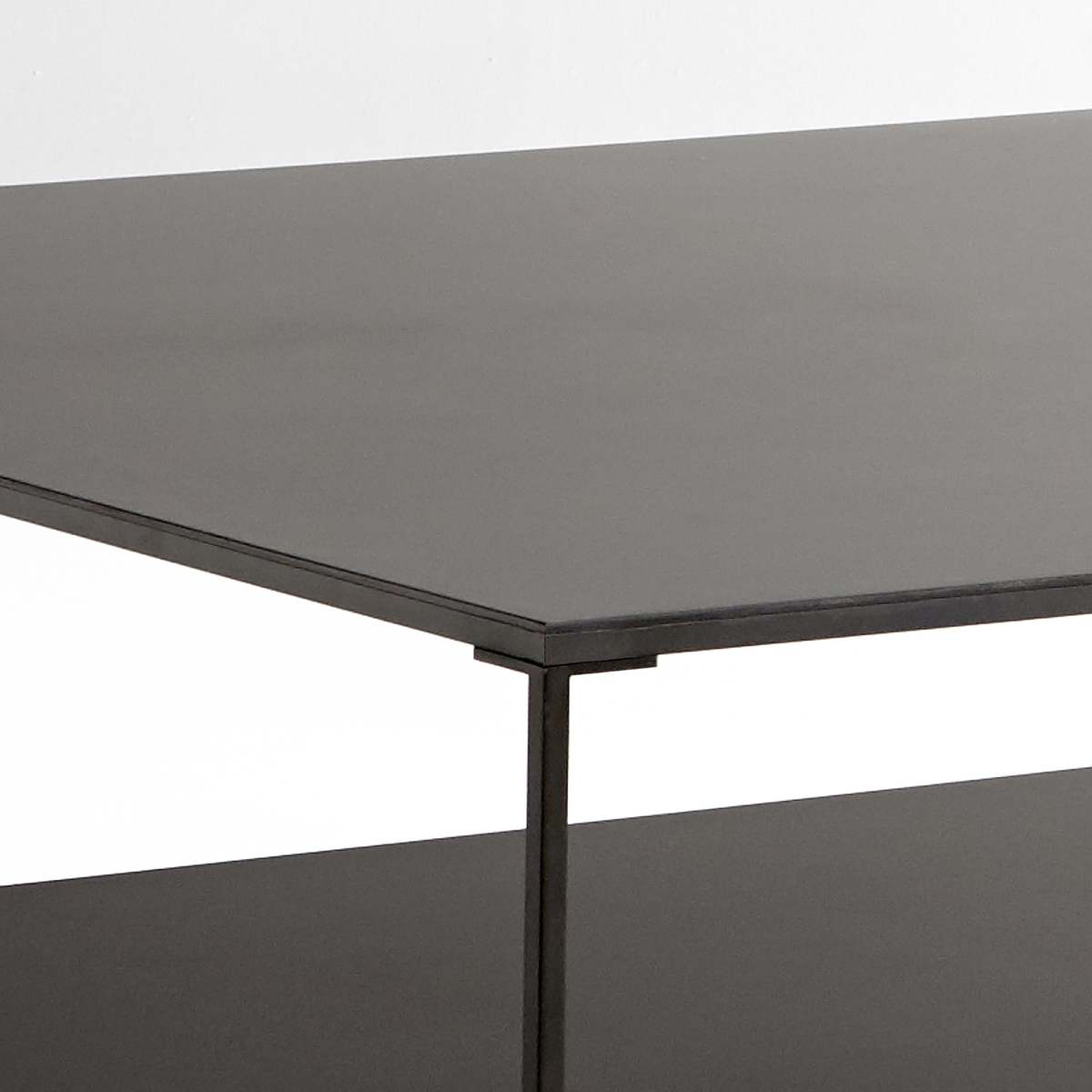 Yram Two-Tier Square Coffee Table in Metal – image 3