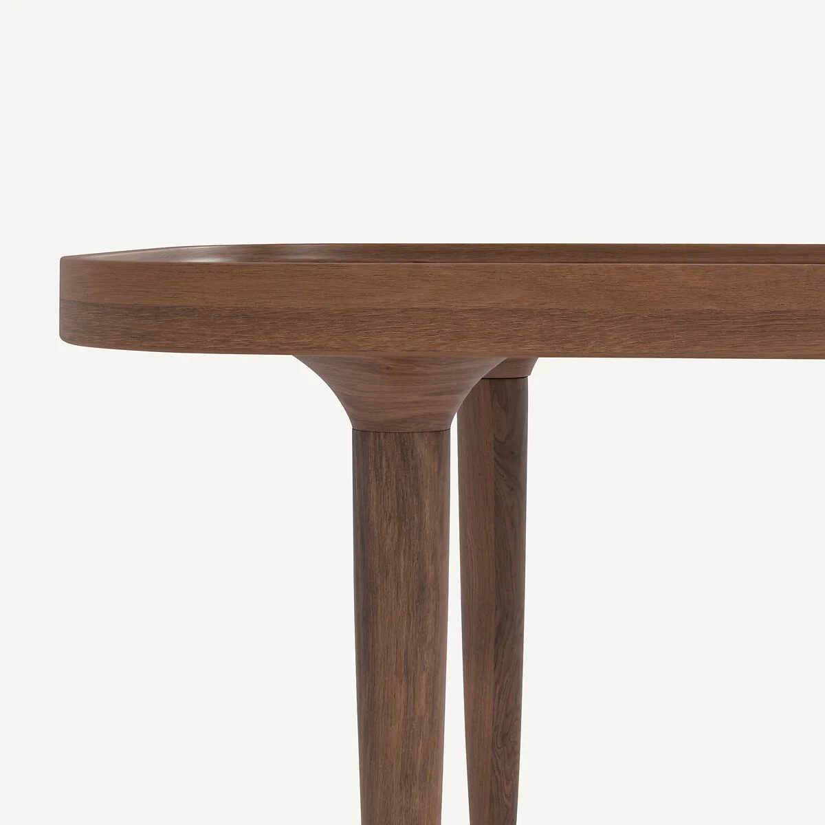 Magosia Small Solid Walnut Coffee Table – image 4